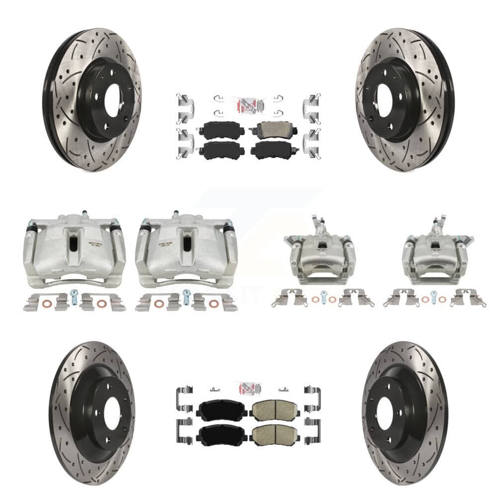 Transit Auto - KCD-100955N - Front and Rear Disc Brake Kits