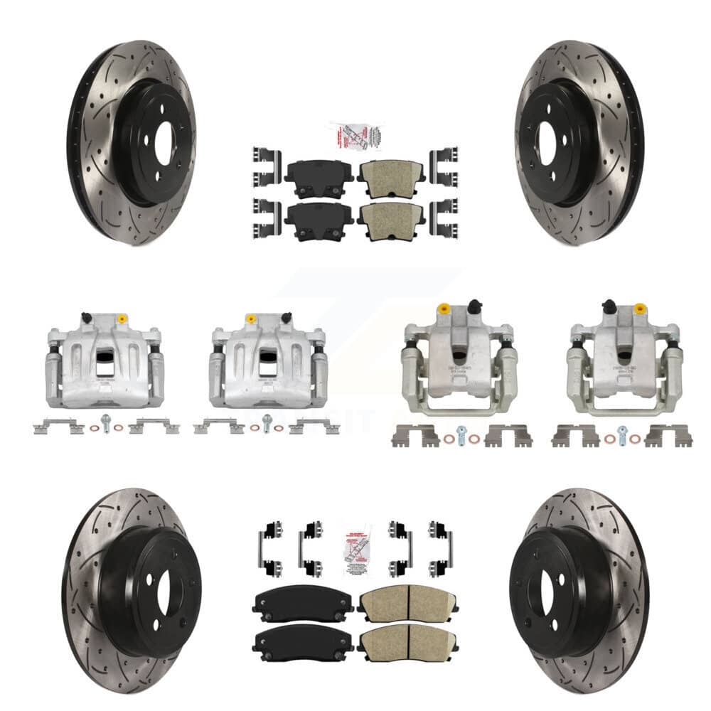 Transit Auto - KCD-100971N - Front and Rear Disc Brake Kits