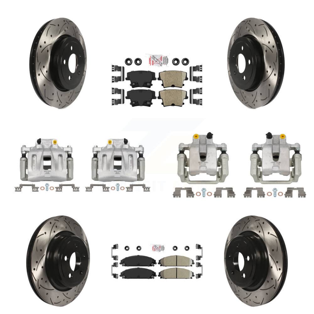 Transit Auto - KCD-100978N - Front and Rear Disc Brake Kits