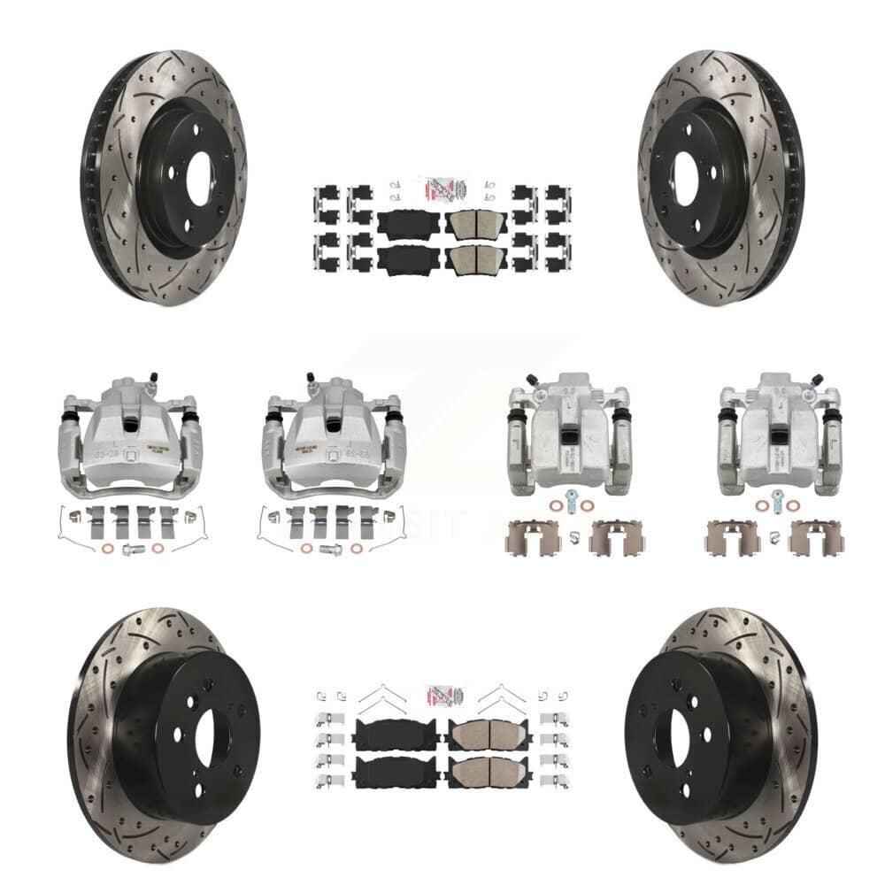 Transit Auto - KCD-100997N - Front and Rear Disc Brake Kits