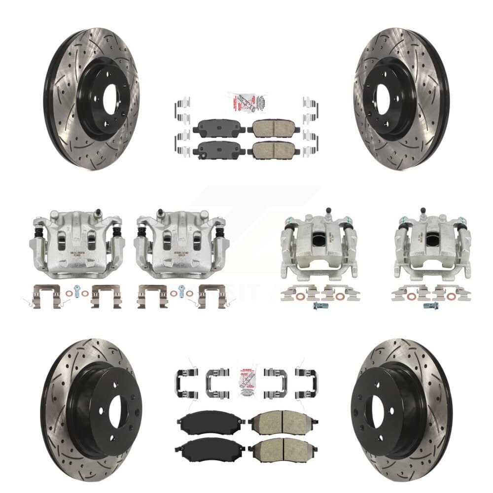 Transit Auto - KCD-101018N - Front and Rear Disc Brake Kits