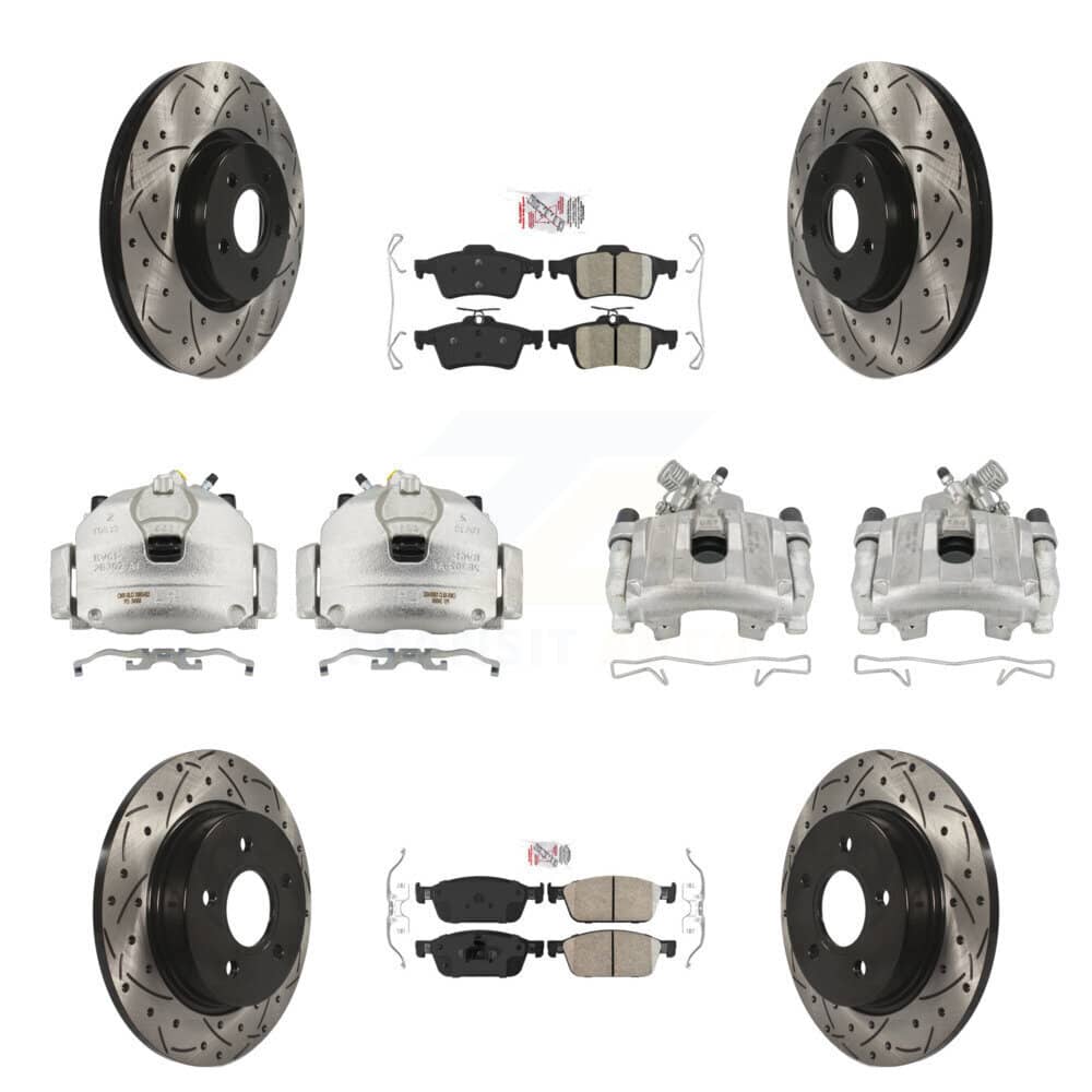 Transit Auto - KCD-101062N - Front and Rear Disc Brake Kits