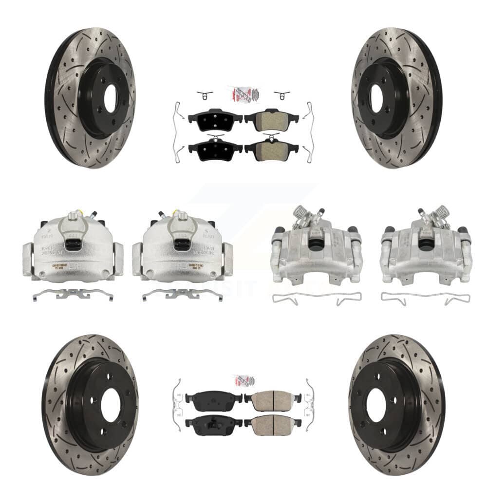 Transit Auto - KCD-101063N - Front and Rear Disc Brake Kits