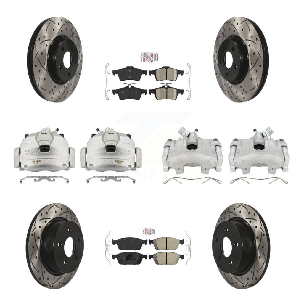 Transit Auto - KCD-101075N - Front and Rear Disc Brake Kits