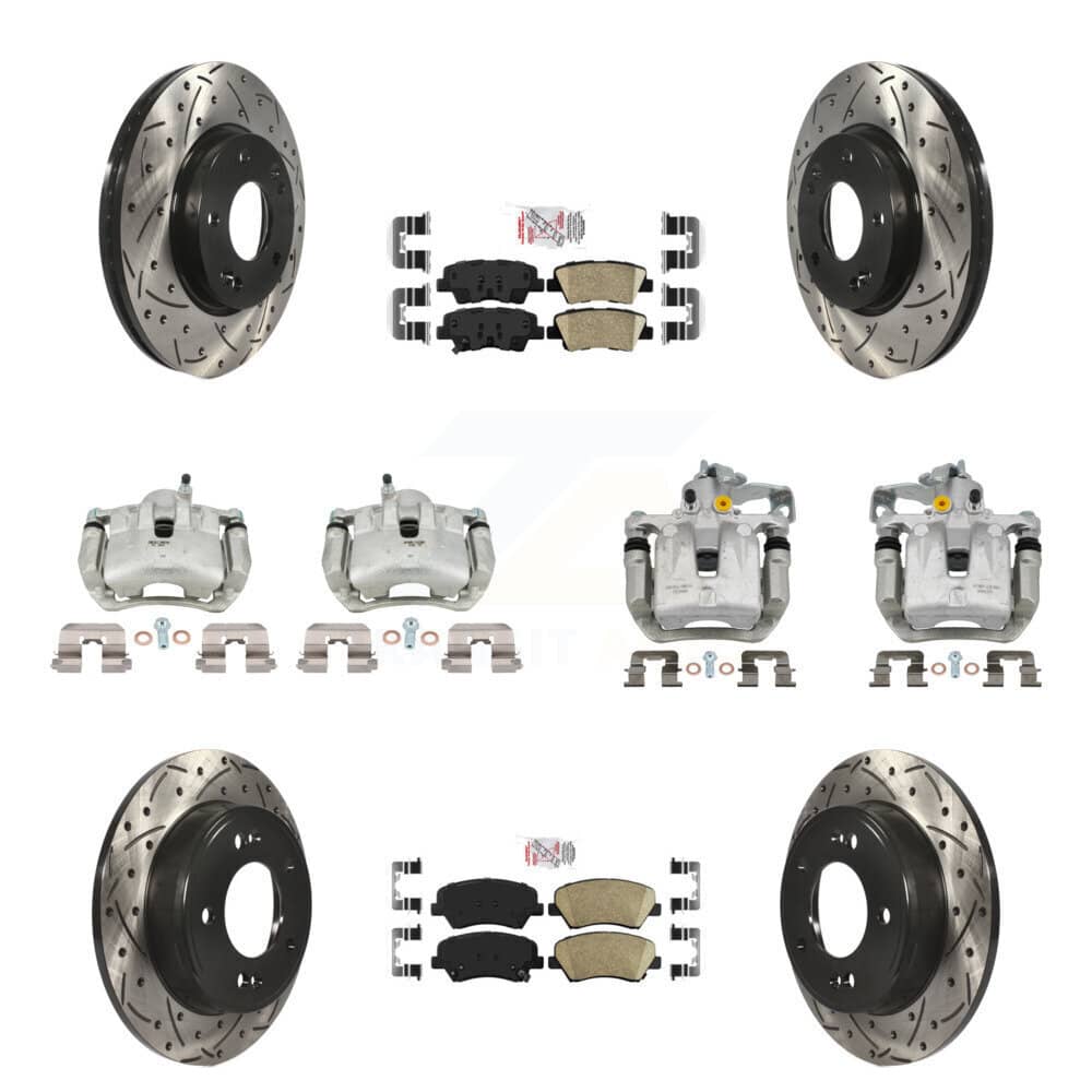 Transit Auto - KCD-101100N - Front and Rear Disc Brake Kits