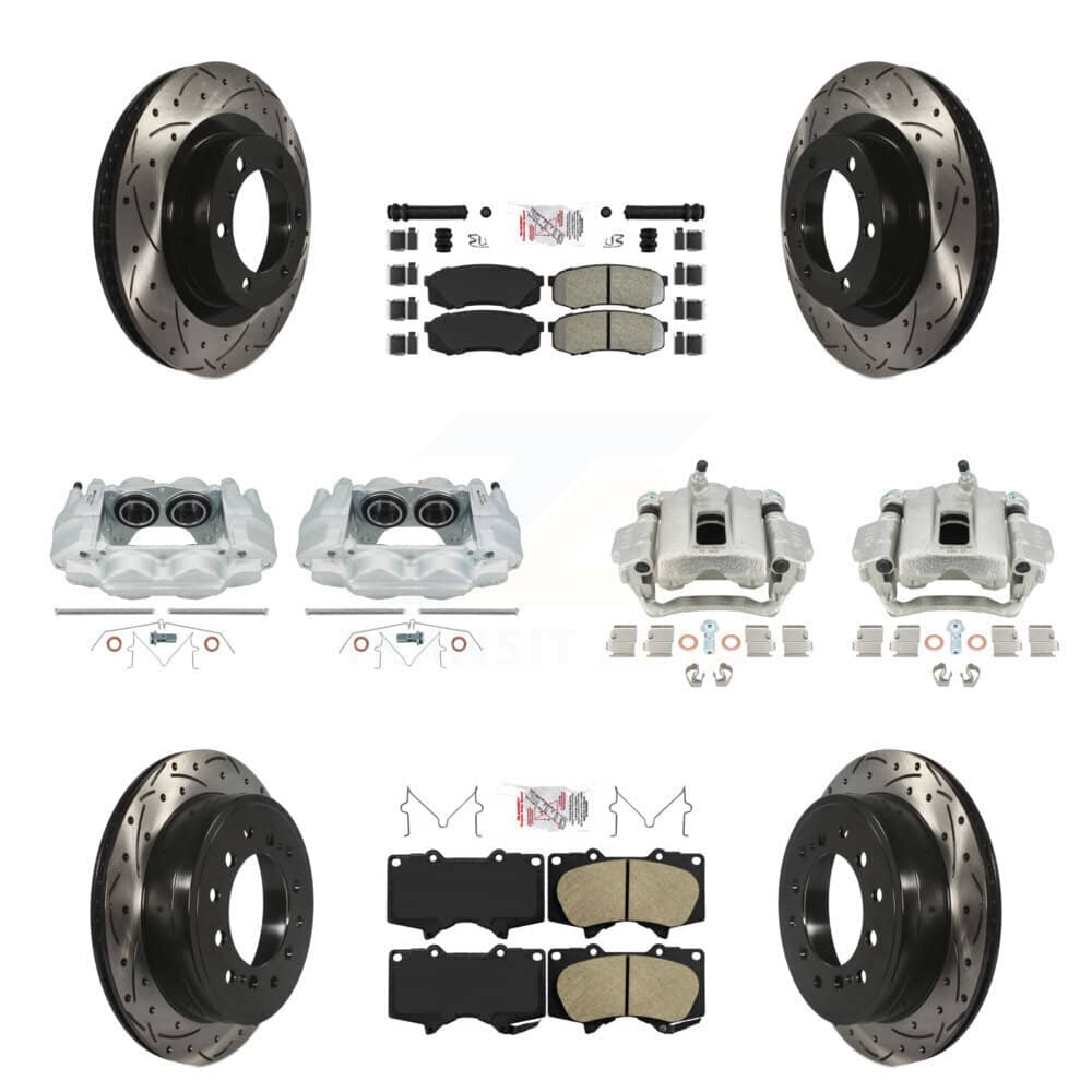 Transit Auto - KCD-101116N - Front and Rear Disc Brake Kits