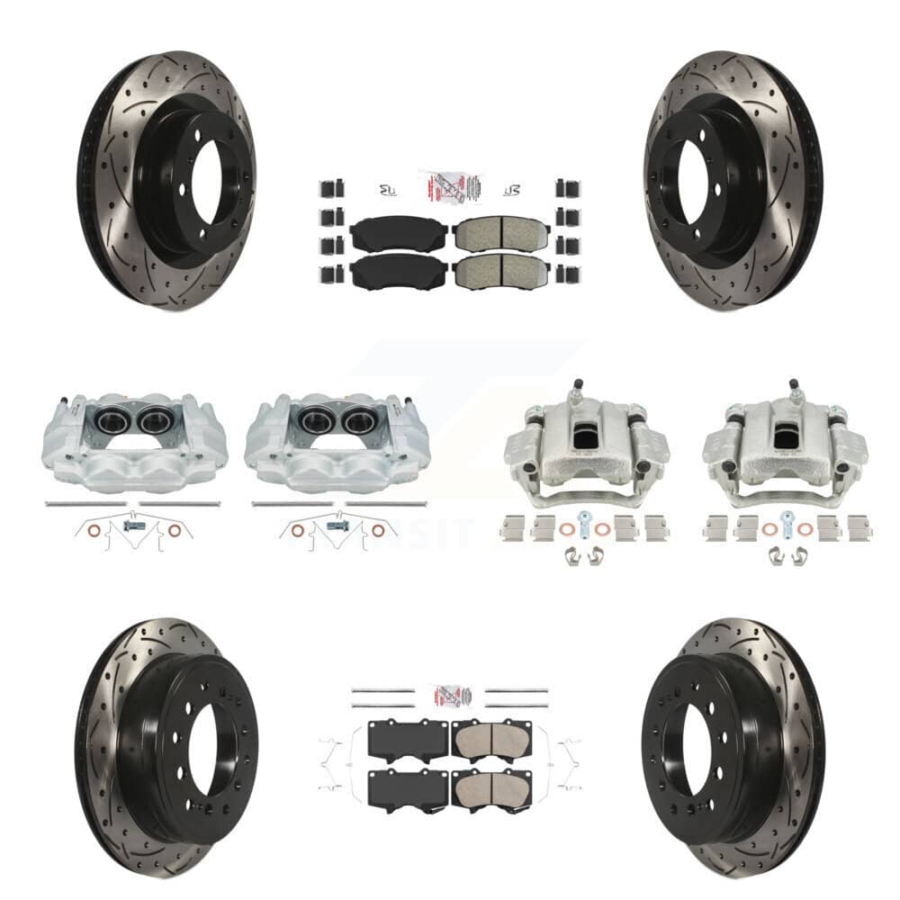Transit Auto - KCD-101119N - Front and Rear Disc Brake Kits