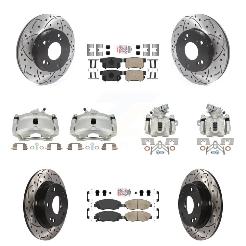 Transit Auto - KCD-101154N - Front and Rear Disc Brake Kits