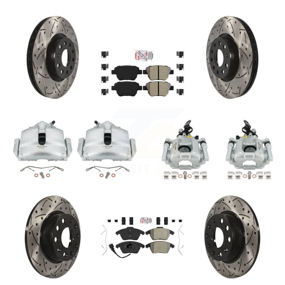 Transit Auto - KCD-101165N - Front and Rear Disc Brake Kits
