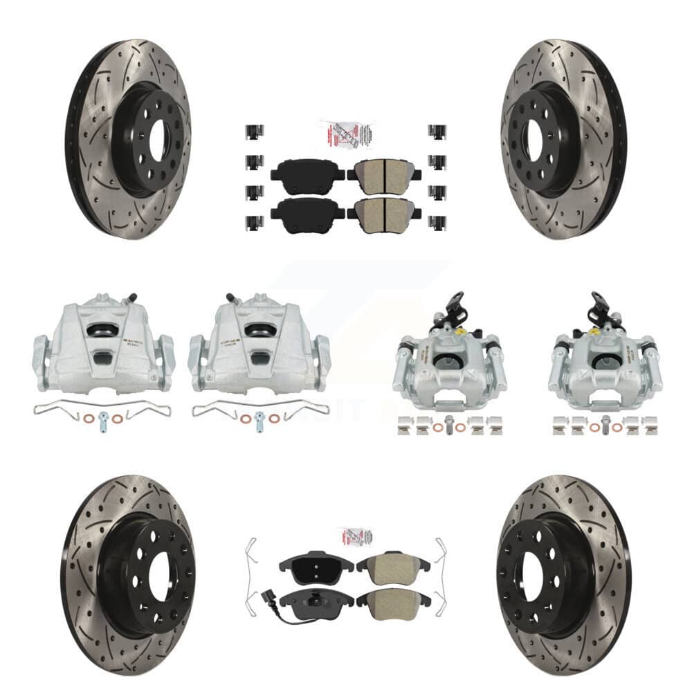 Transit Auto - KCD-101171N - Front and Rear Disc Brake Kits