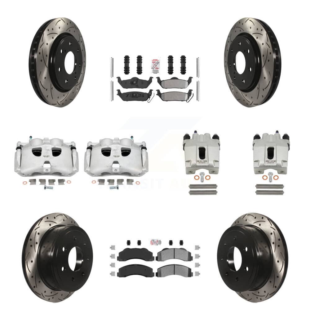 Transit Auto - KCD-101173N - Front and Rear Disc Brake Kits