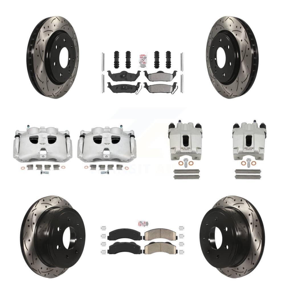 Transit Auto - KCD-101175N - Front and Rear Disc Brake Kits