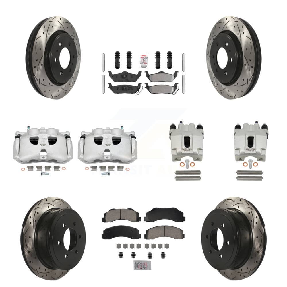 Transit Auto - KCD-101183N - Front and Rear Disc Brake Kits