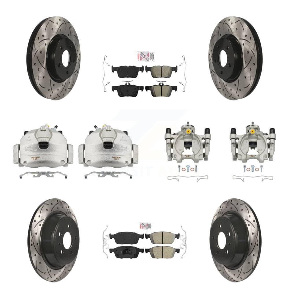 Transit Auto - KCD-101192N - Front and Rear Disc Brake Kits