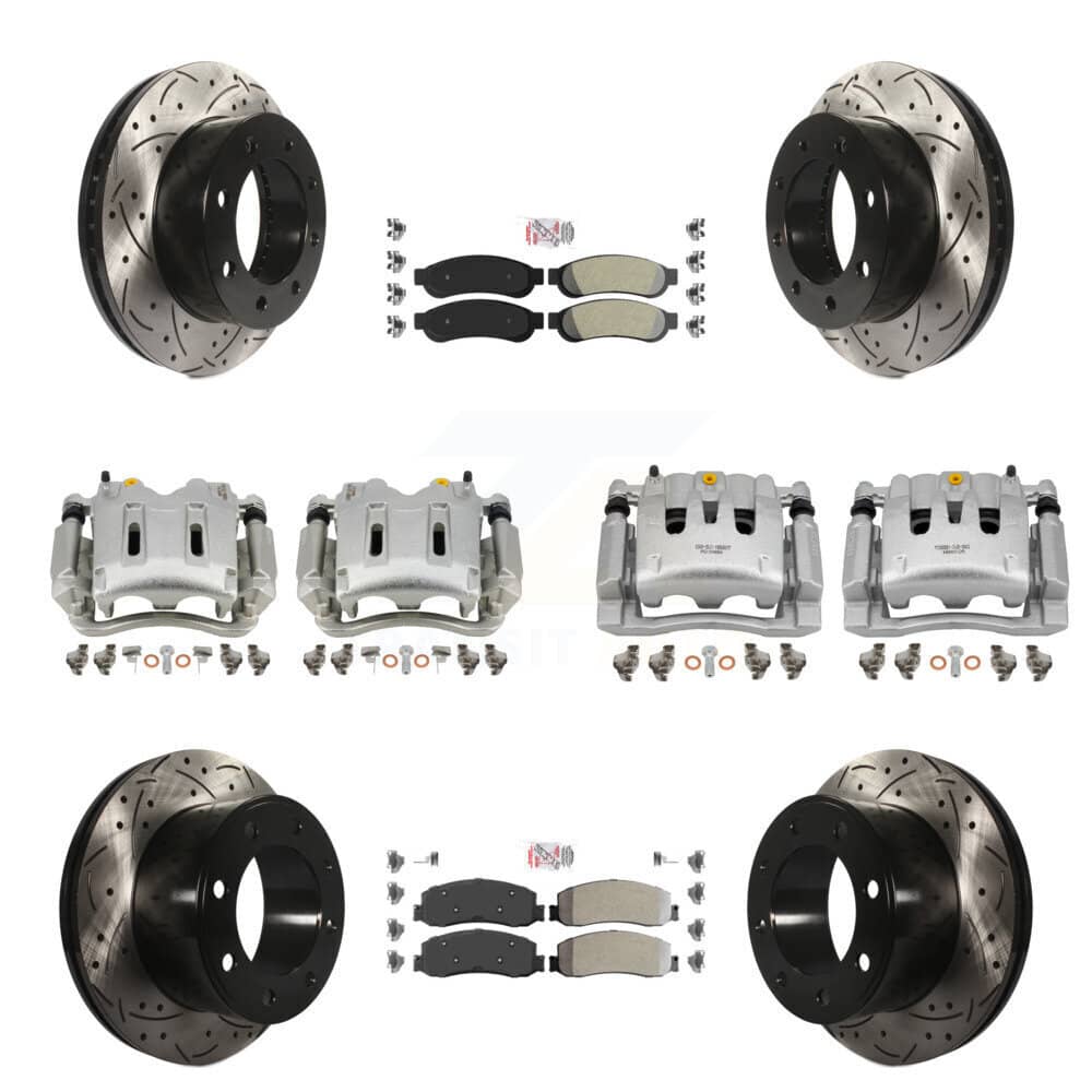 Transit Auto - KCD-101241N - Front and Rear Disc Brake Kits