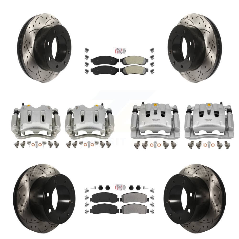 Transit Auto - KCD-101245N - Front and Rear Disc Brake Kits