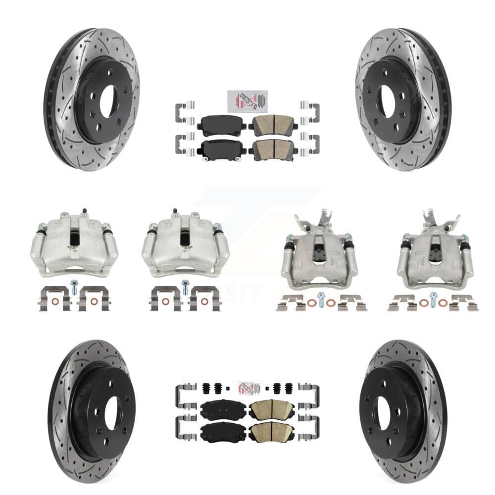 Transit Auto - KCD-101752N - Front and Rear Disc Brake Kits