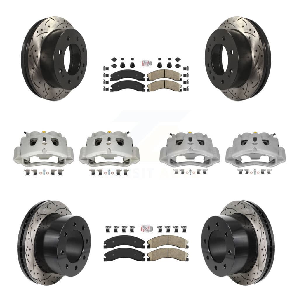 Transit Auto - KCD-101788N - Front and Rear Disc Brake Kits