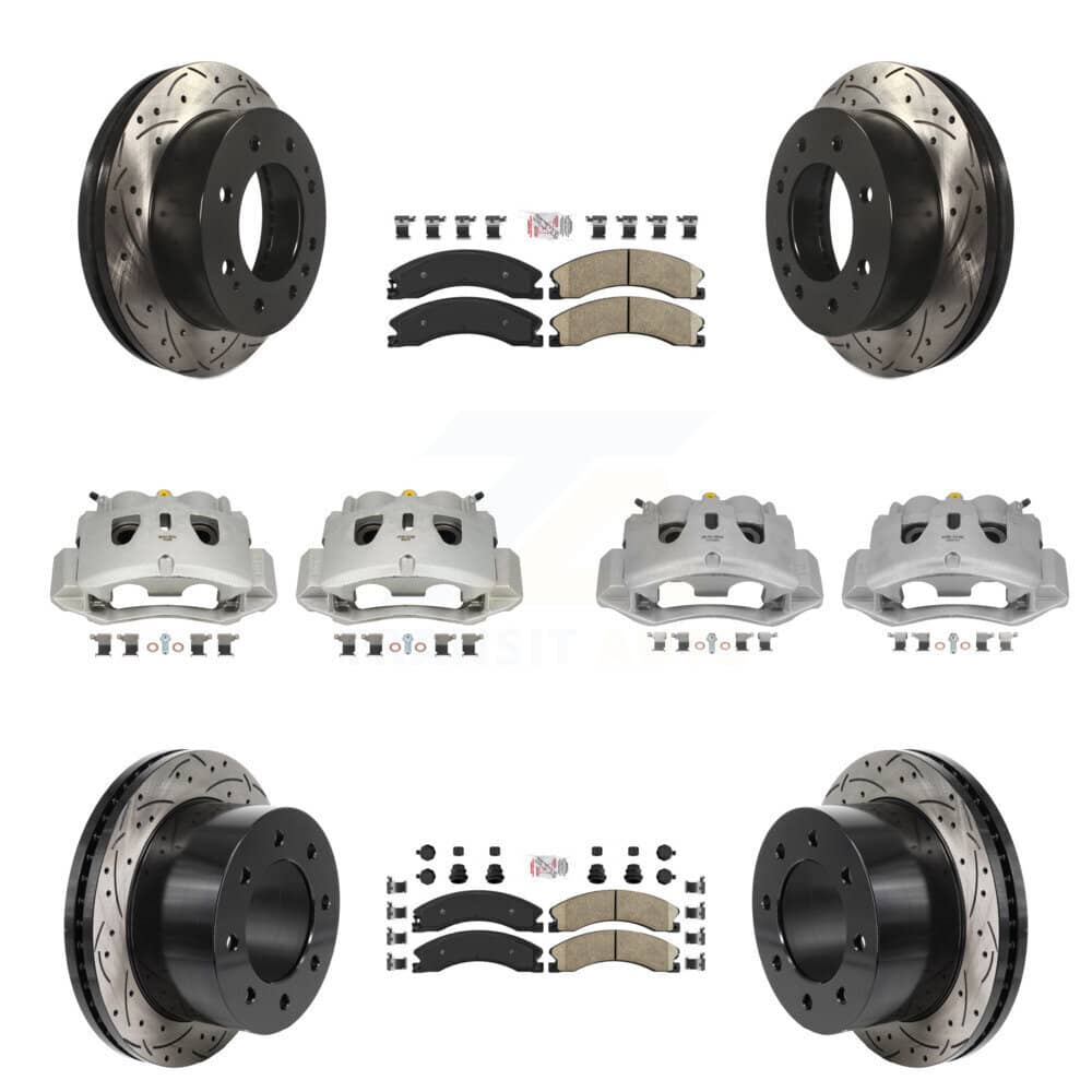 Transit Auto - KCD-101790N - Front and Rear Disc Brake Kits