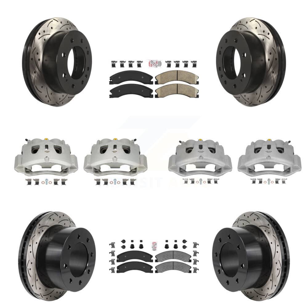 Transit Auto - KCD-101793N - Front and Rear Disc Brake Kits