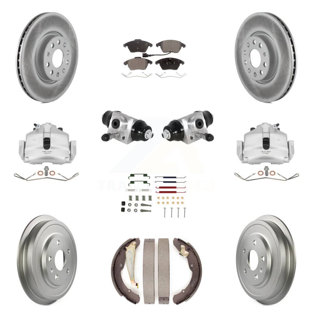 Transit Auto - KCG-100342P - Front and Rear Disc Brake Kits