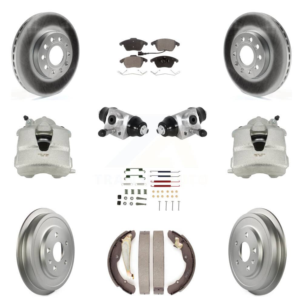 Transit Auto - KCG-100345P - Front and Rear Disc Brake Kits