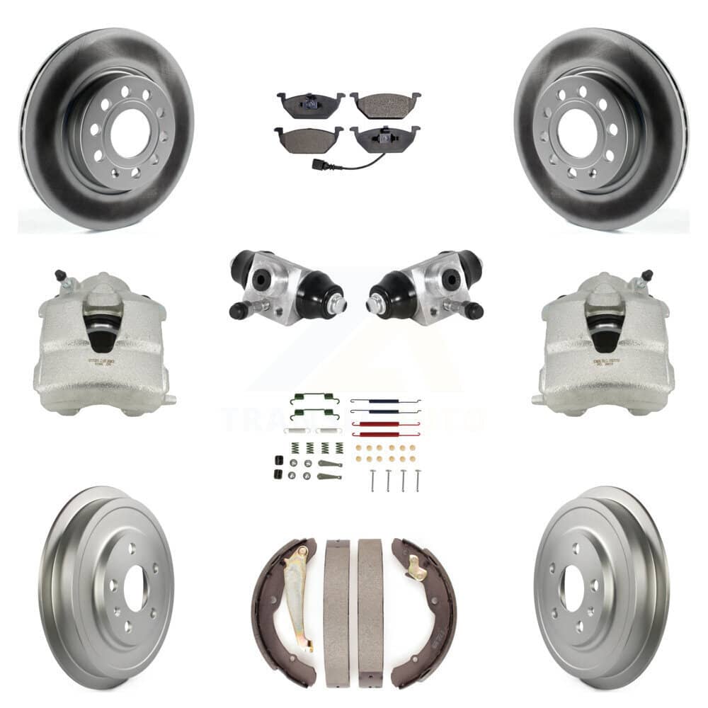 Transit Auto - KCG-100347P - Front and Rear Disc Brake Kits