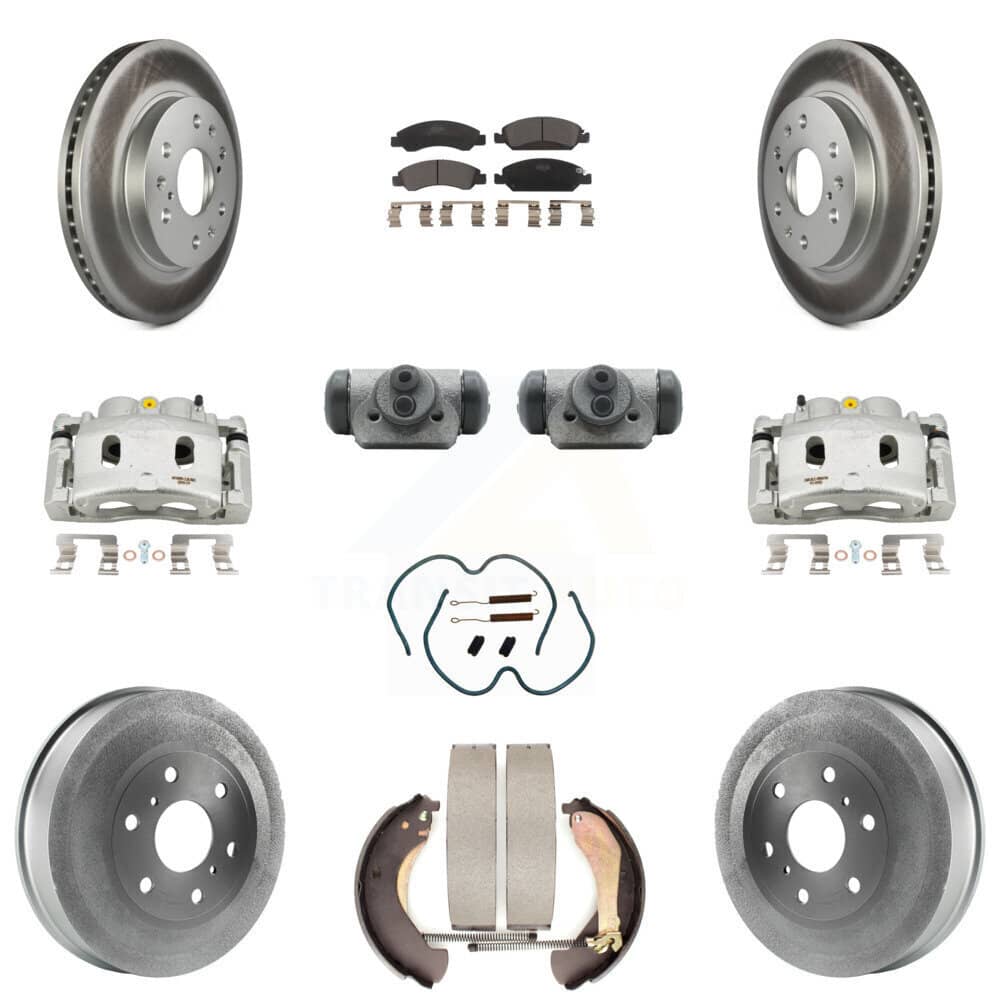 Transit Auto - KCG-100355T - Front and Rear Disc Brake Kits