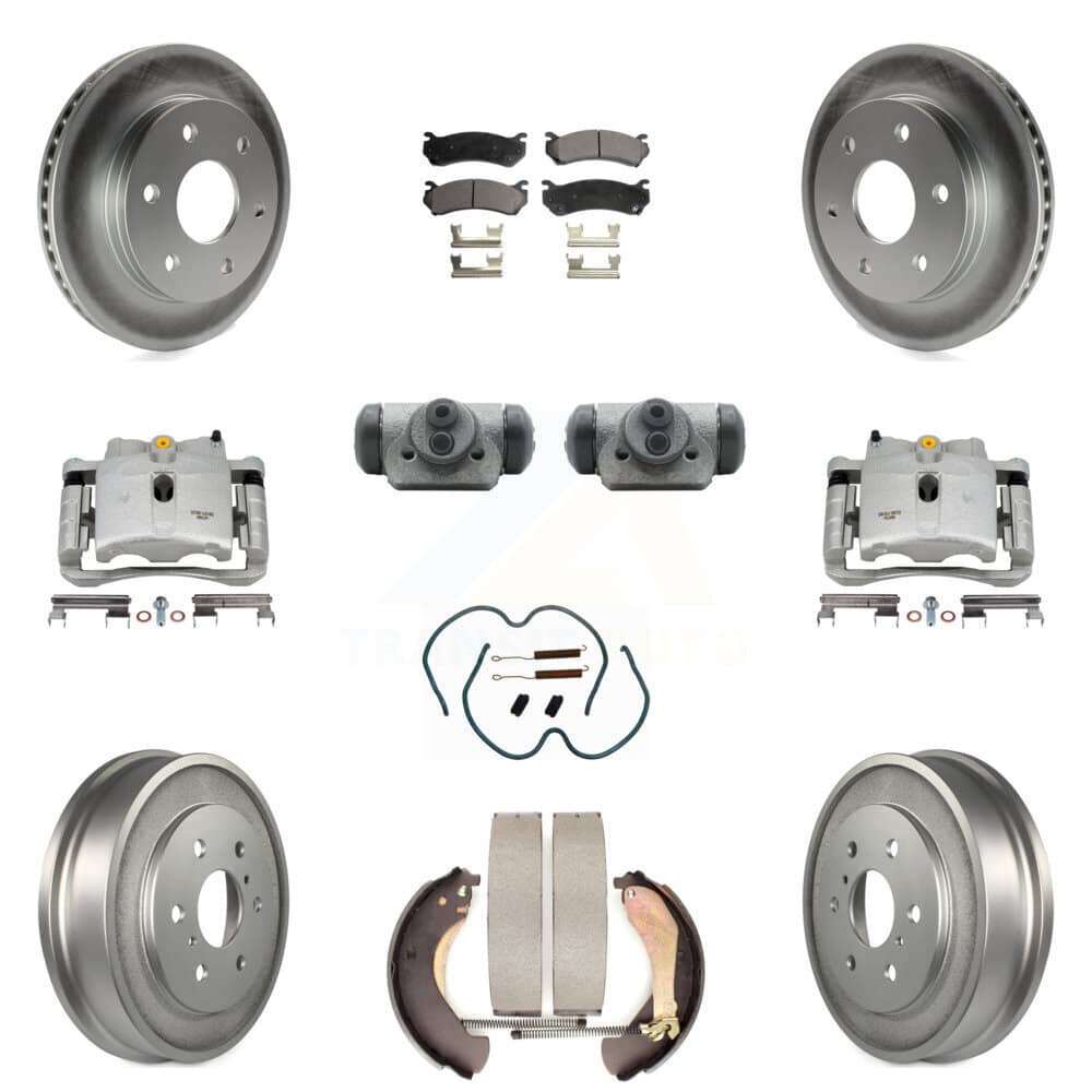 Transit Auto - KCG-100358P - Front and Rear Disc Brake Kits