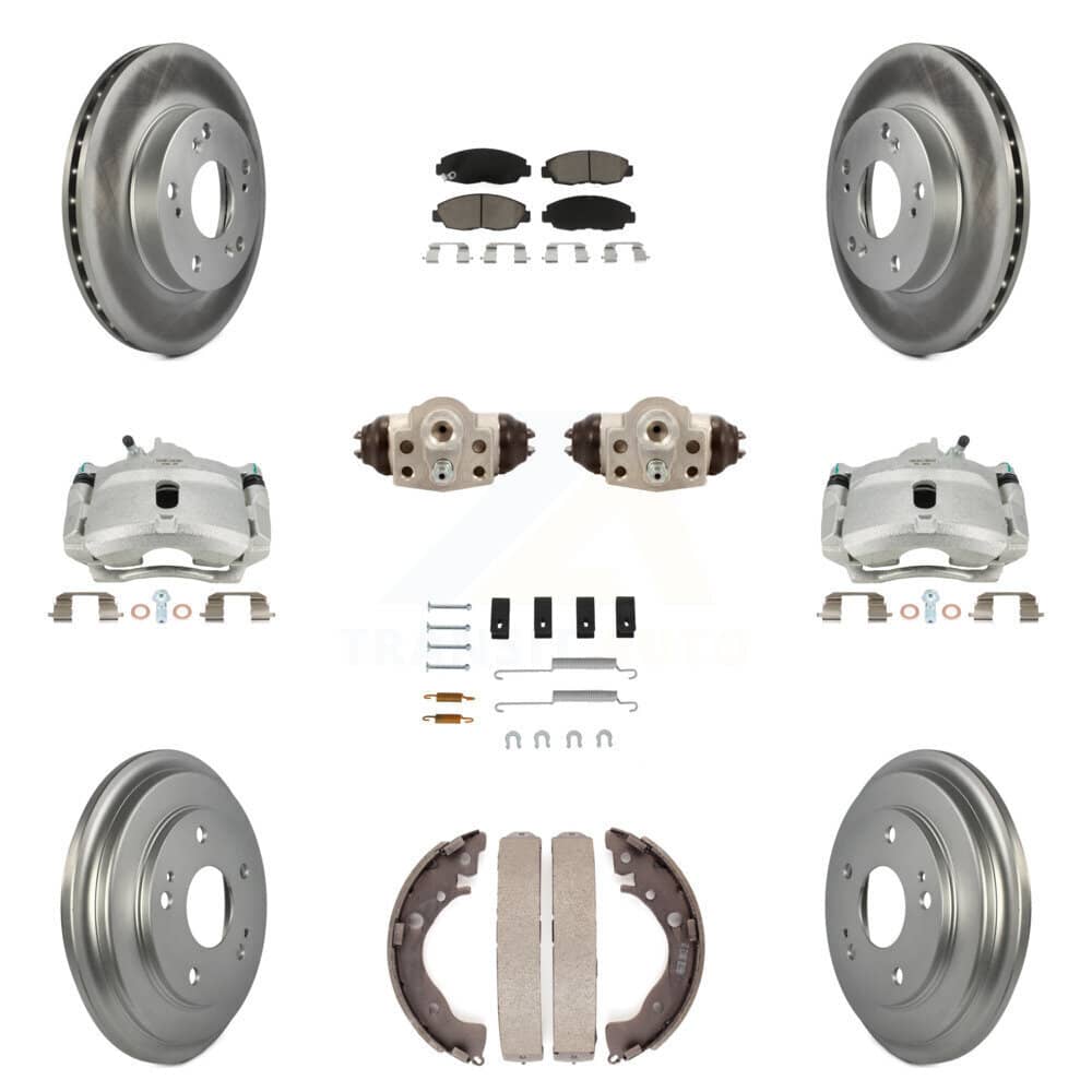 Transit Auto - KCG-100362C - Front and Rear Disc Brake Kits