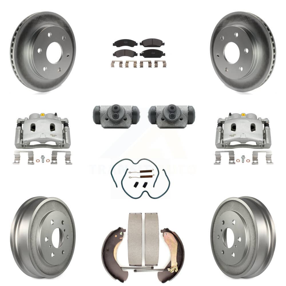 Transit Auto - KCG-100362P - Front and Rear Disc Brake Kits