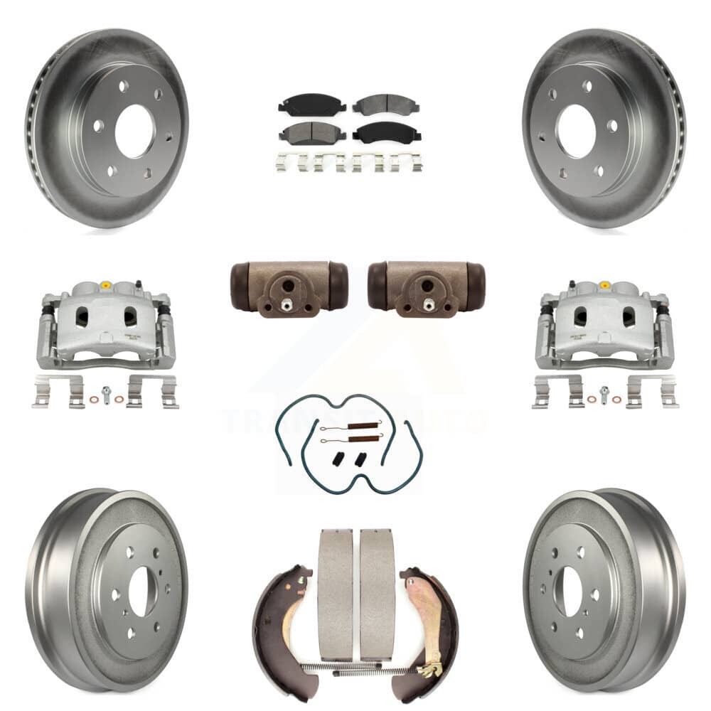 Transit Auto - KCG-100367S - Front and Rear Disc Brake Kits
