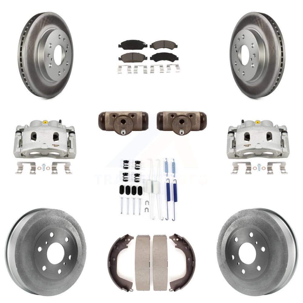Transit Auto - KCG-100368C - Front and Rear Disc Brake Kits