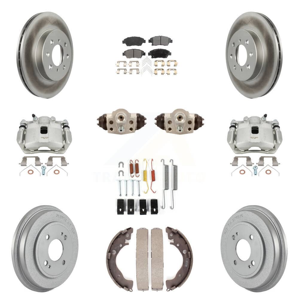 Transit Auto - KCG-100372P - Front and Rear Disc Brake Kits