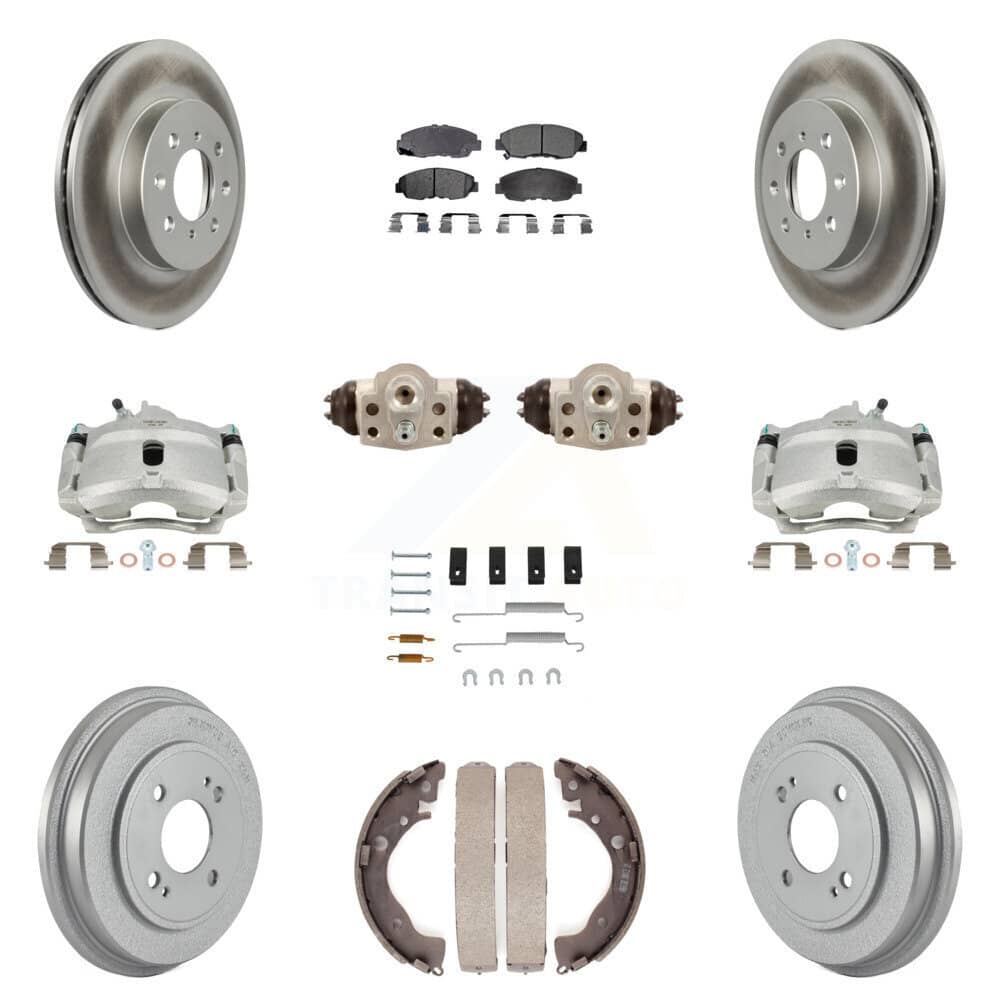 Transit Auto - KCG-100373P - Front and Rear Disc Brake Kits