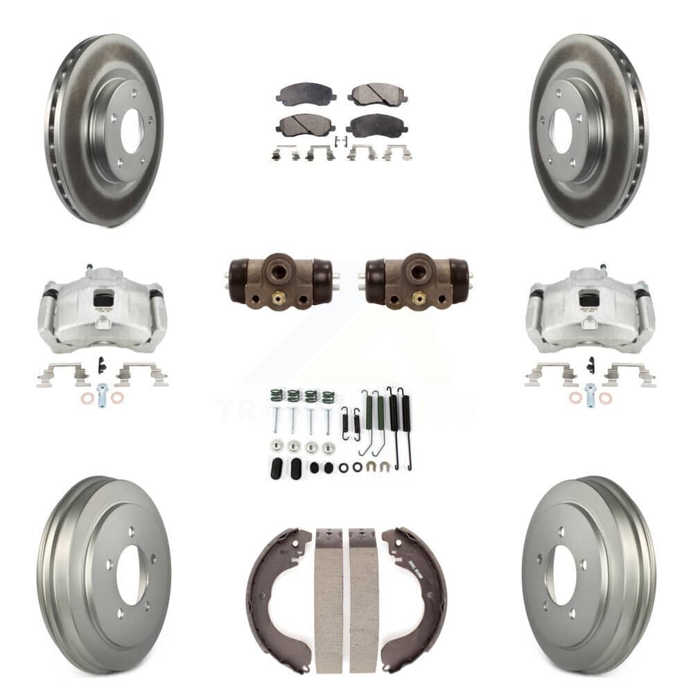 Transit Auto - KCG-100376P - Front and Rear Disc Brake Kits