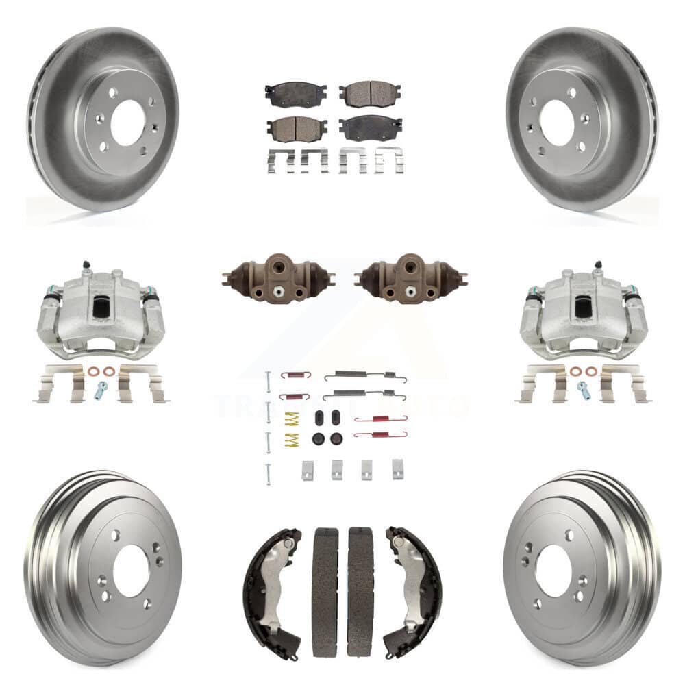 Transit Auto - KCG-100379P - Front and Rear Disc Brake Kits
