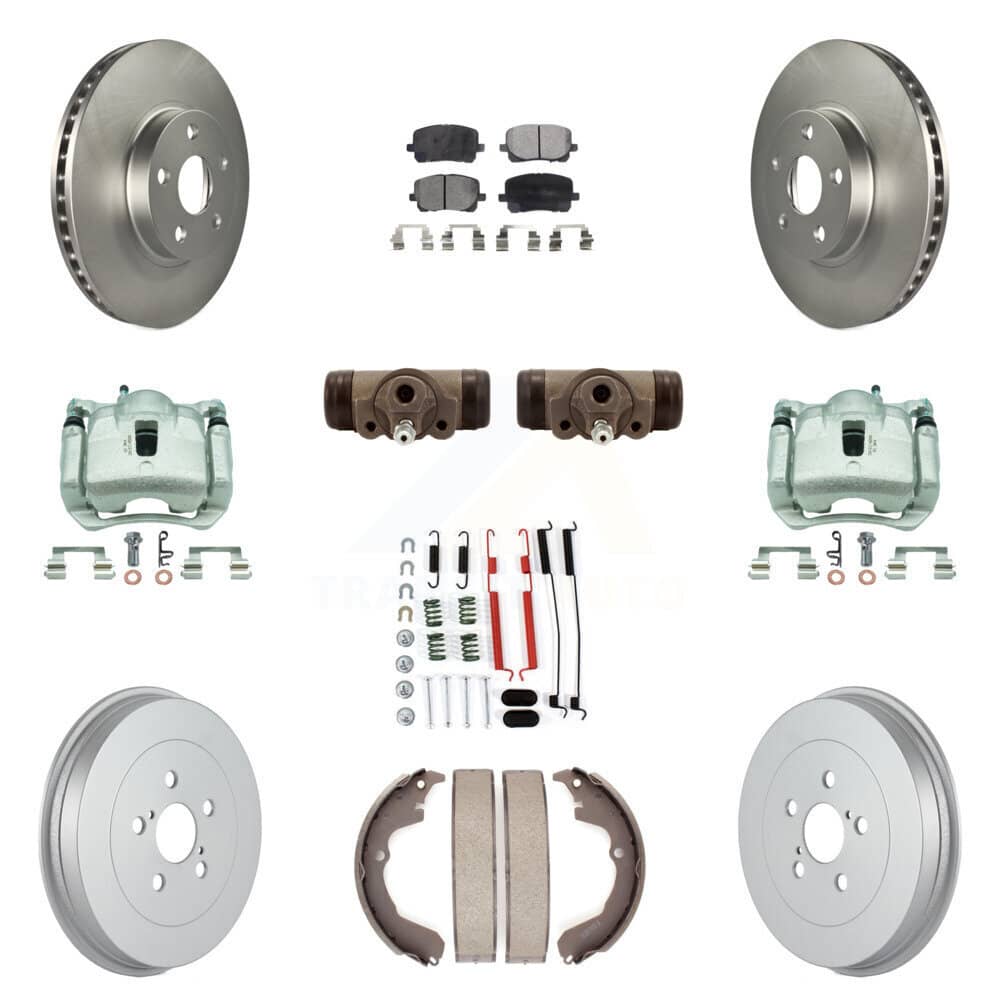 Transit Auto - KCG-100384P - Front and Rear Disc Brake Kits