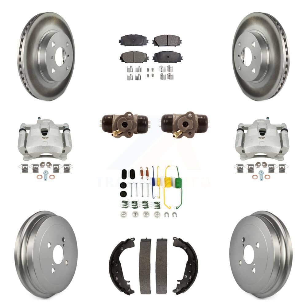 Transit Auto - KCG-100387P - Front and Rear Disc Brake Kits