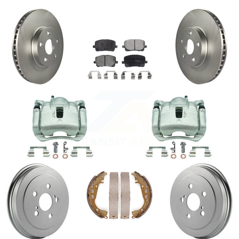 Transit Auto - KCG-100395P - Front and Rear Disc Brake Kits