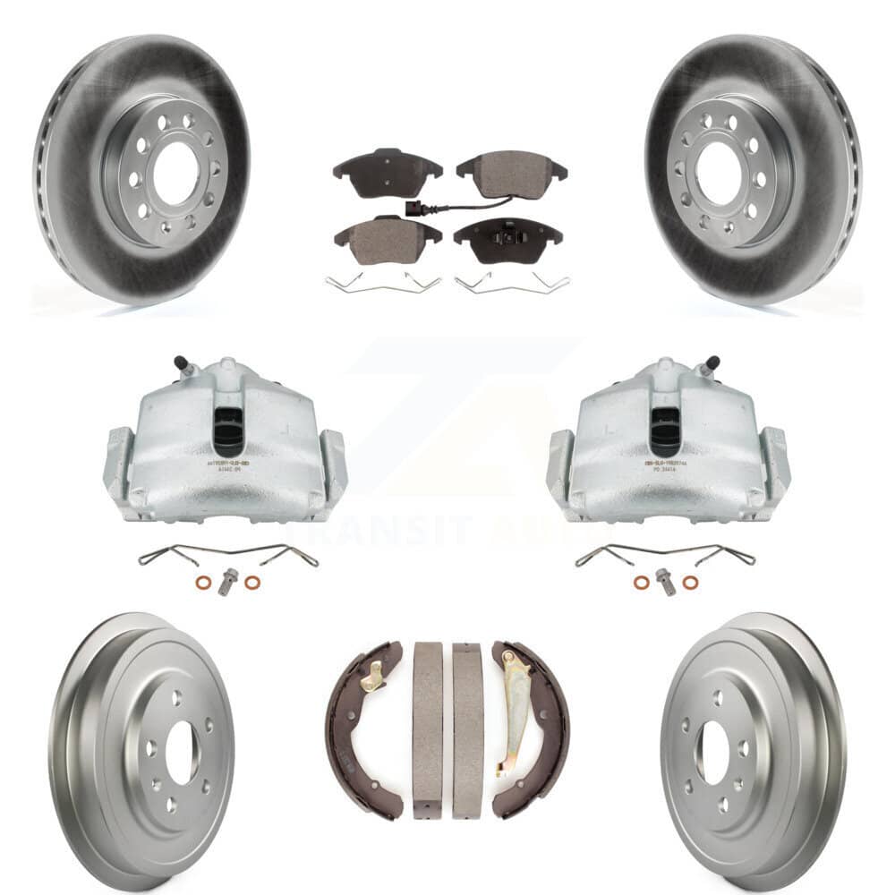 Transit Auto - KCG-100407P - Front and Rear Disc Brake Kits
