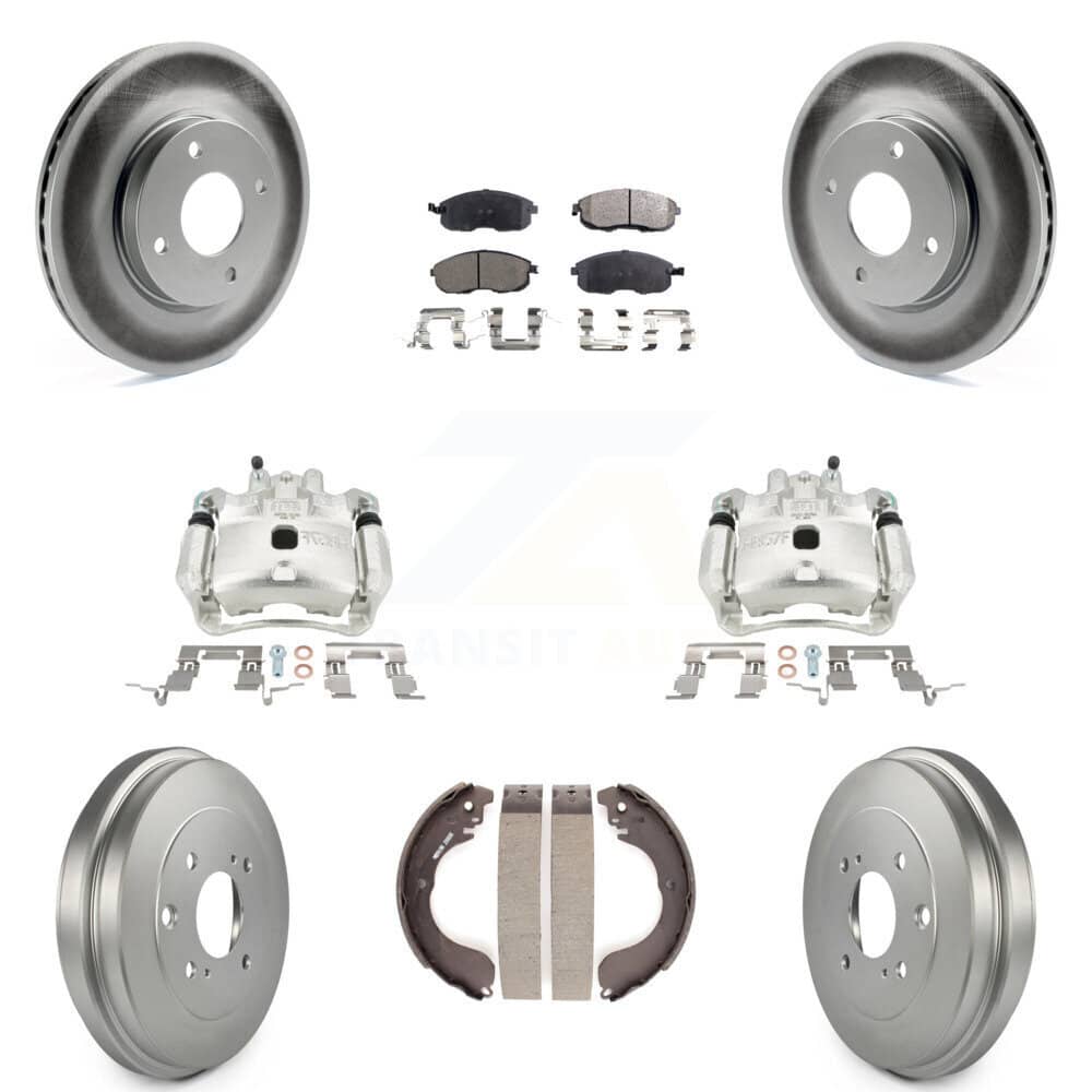 Transit Auto - KCG-100407T - Front and Rear Disc Brake Kits