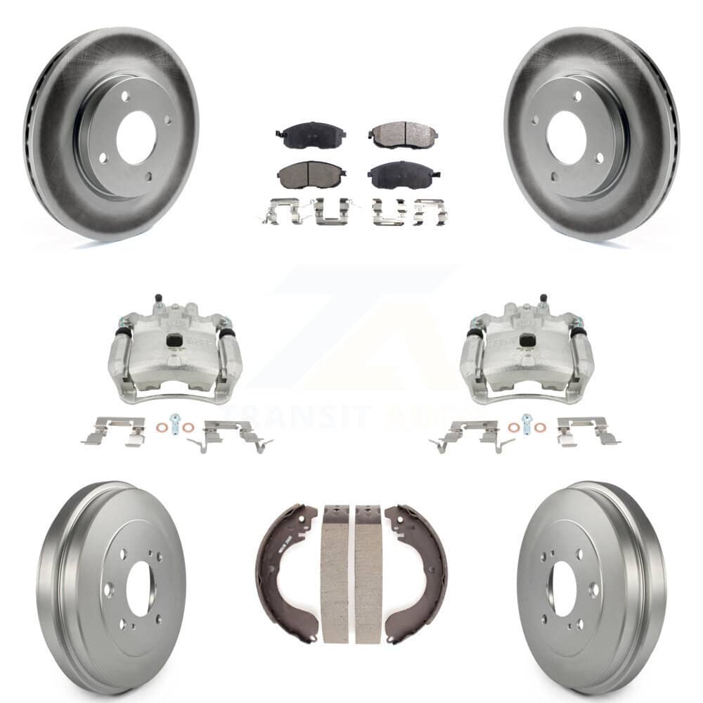 Transit Auto - KCG-100413P - Front and Rear Disc Brake Kits
