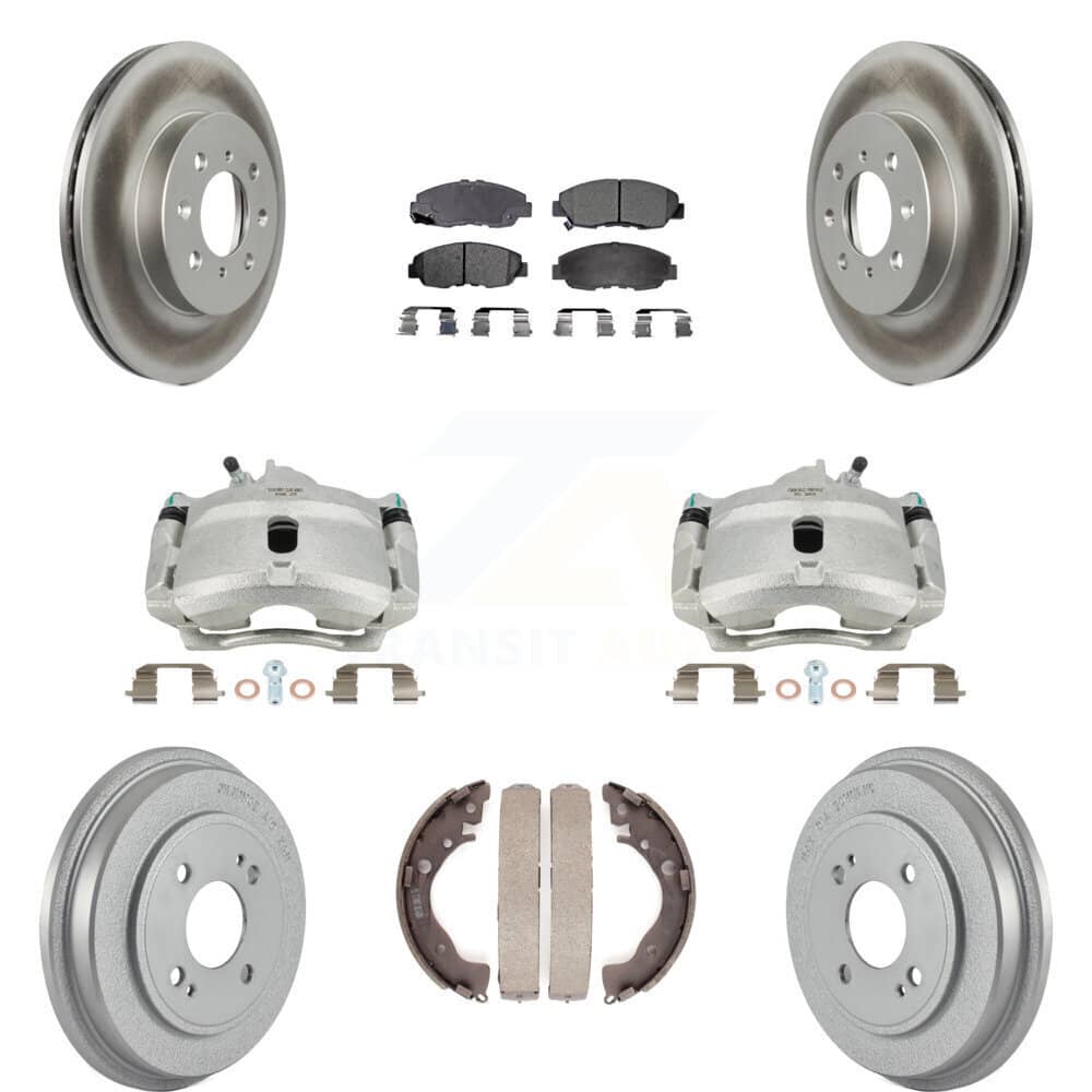 Transit Auto - KCG-100416P - Front and Rear Disc Brake Kits