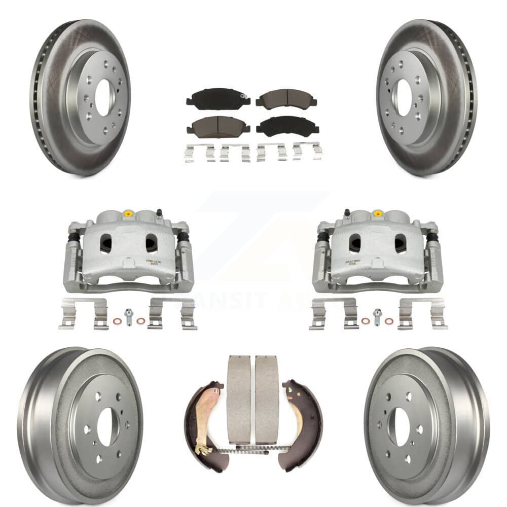 Transit Auto - KCG-100424C - Front and Rear Disc Brake Kits