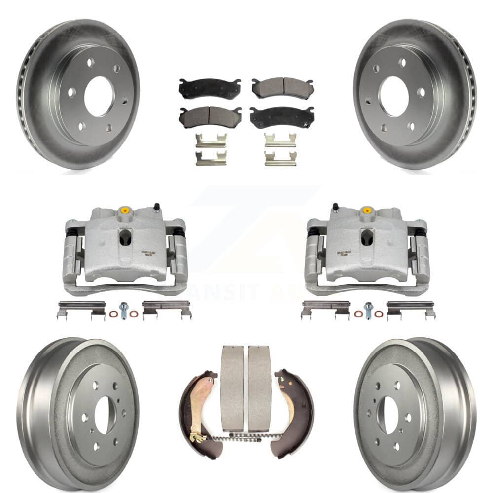 Transit Auto - KCG-100424P - Front and Rear Disc Brake Kits