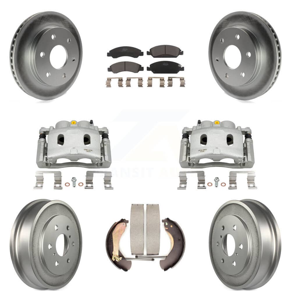 Transit Auto - KCG-100431T - Front and Rear Disc Brake Kits