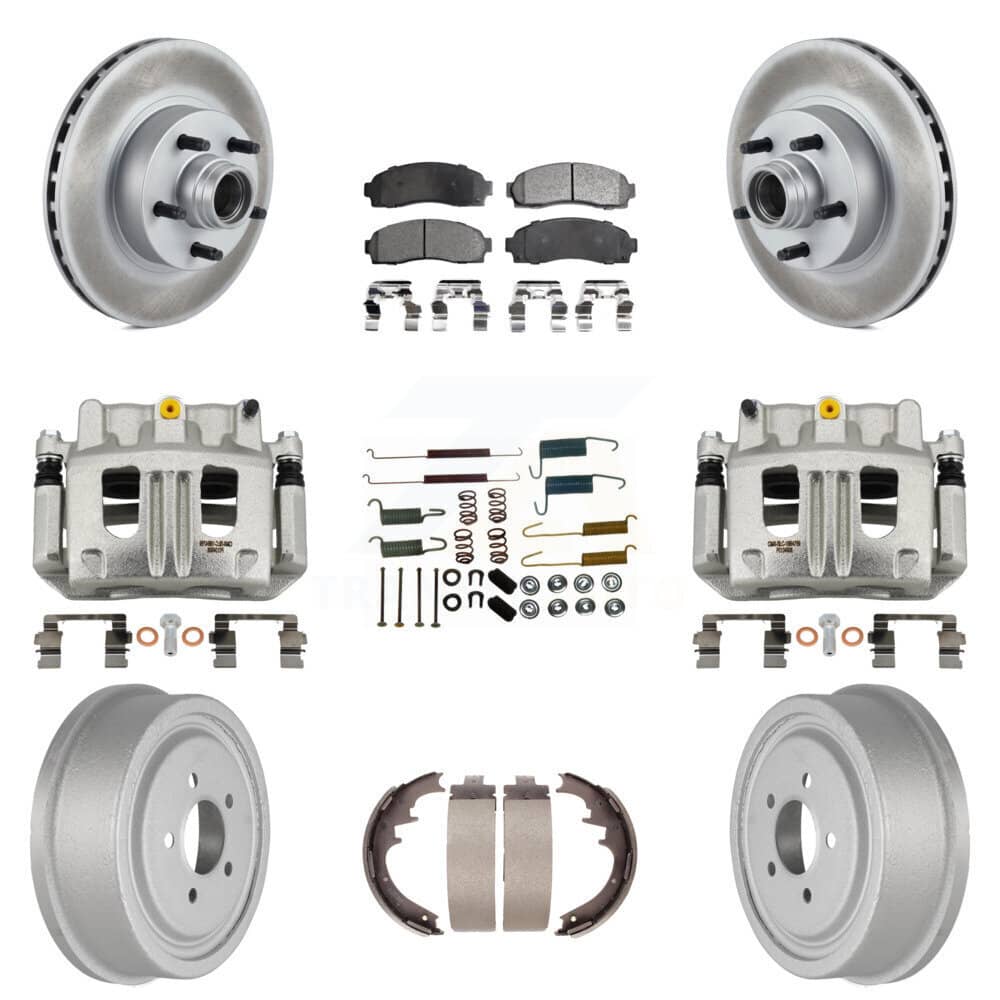 Transit Auto - KCG-100438P - Front and Rear Disc Brake Kits