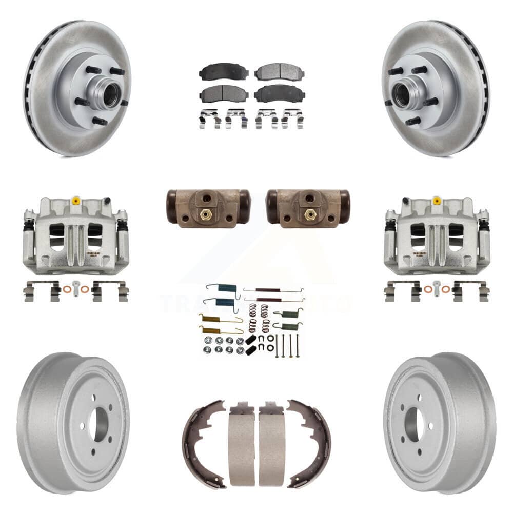 Transit Auto - KCG-100438T - Front and Rear Disc Brake Kits