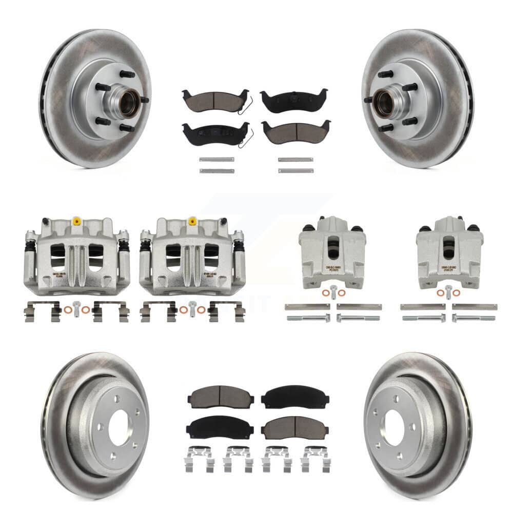 Transit Auto - KCG-100773C - Front and Rear Disc Brake Kits